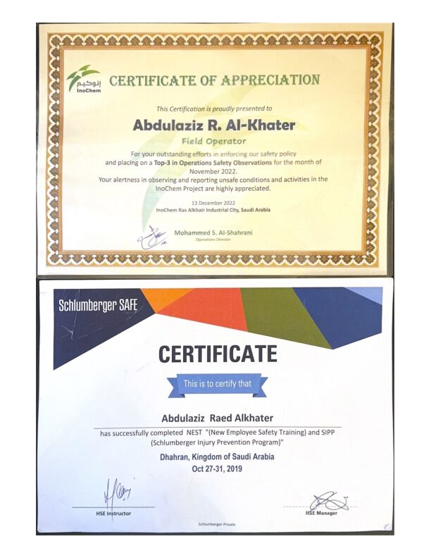 Jubail, Job Seekers, Operator