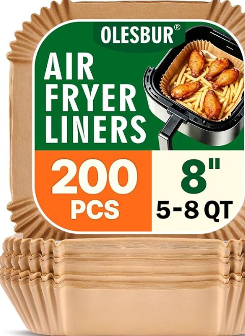 Dubai, Appliances, AED 12,  Disposable Air Fryer Parchment Paper Liners - Keep Your Air Fryer Clean & Mess-Free!