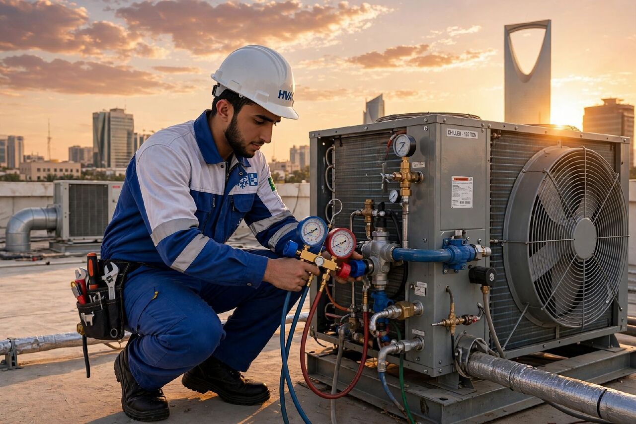 Riyadh, Job Seekers, HVAC Technician +contractor