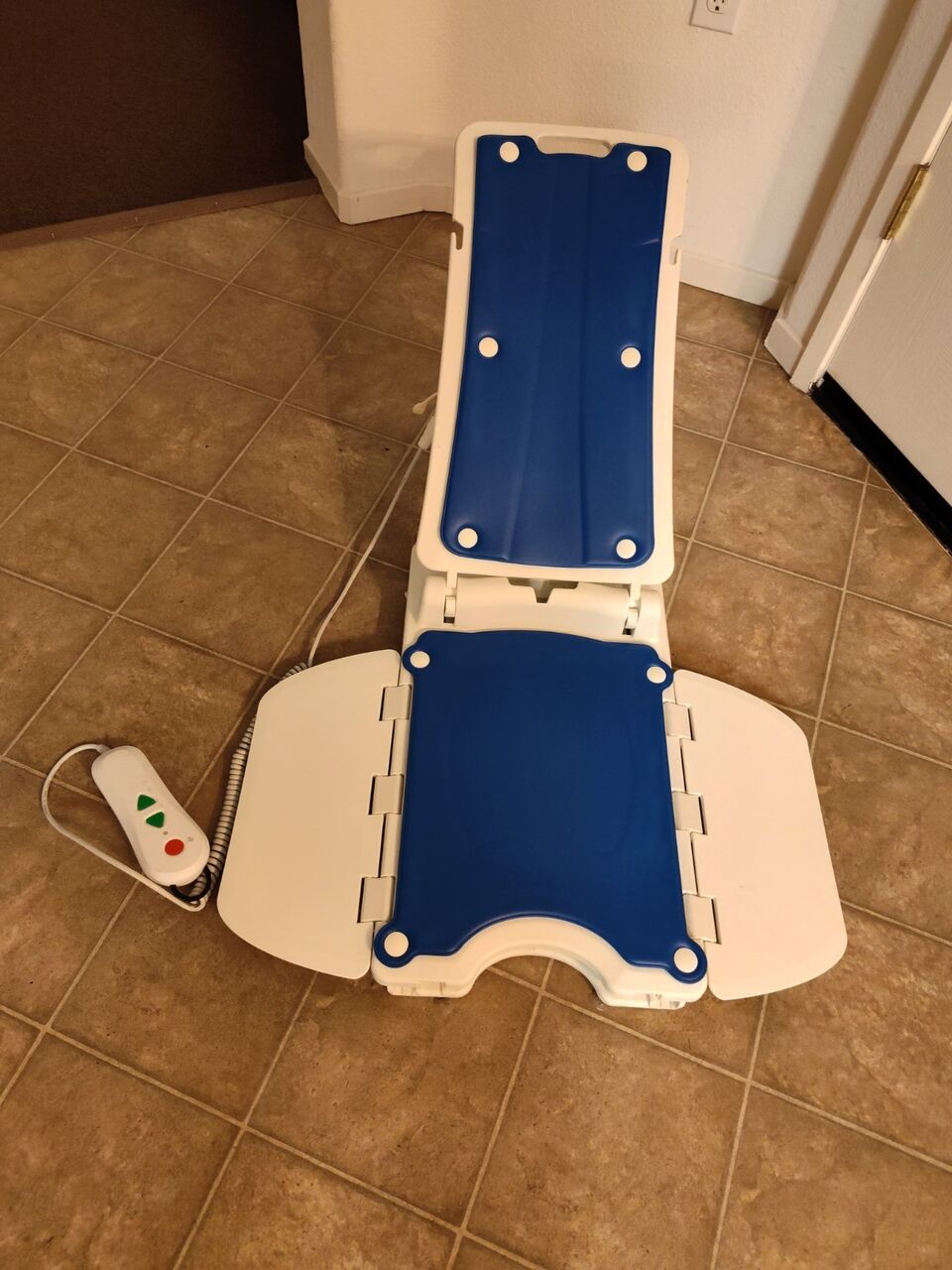 Los Angeles, Appliances, Shower Bench With Adjustable Back Rest And Padded Arms