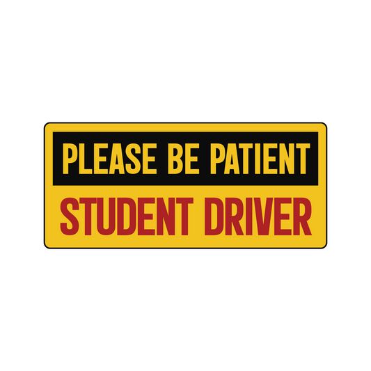 New York, Printing, Student Driver Sticker For New Drivers | StickerJet