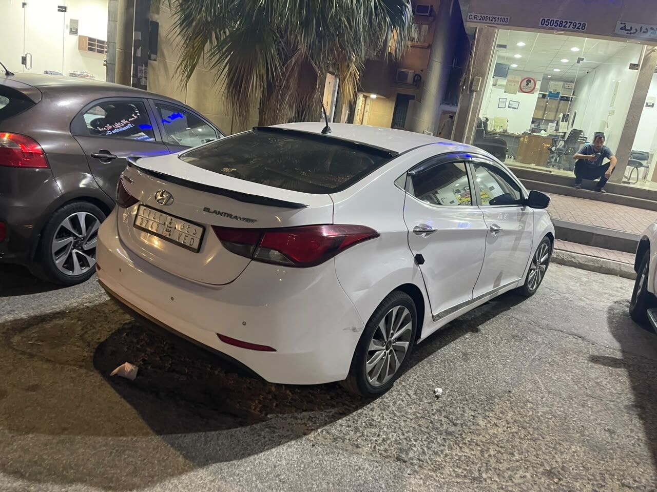 Khobar, Vehicles, Cars & Trucks , SAR 19500,  Hyundai Elantra SE 2.0,  2015,  Automatic,  256000 KM,  Elantra Diesel Engine Genuine  Model White