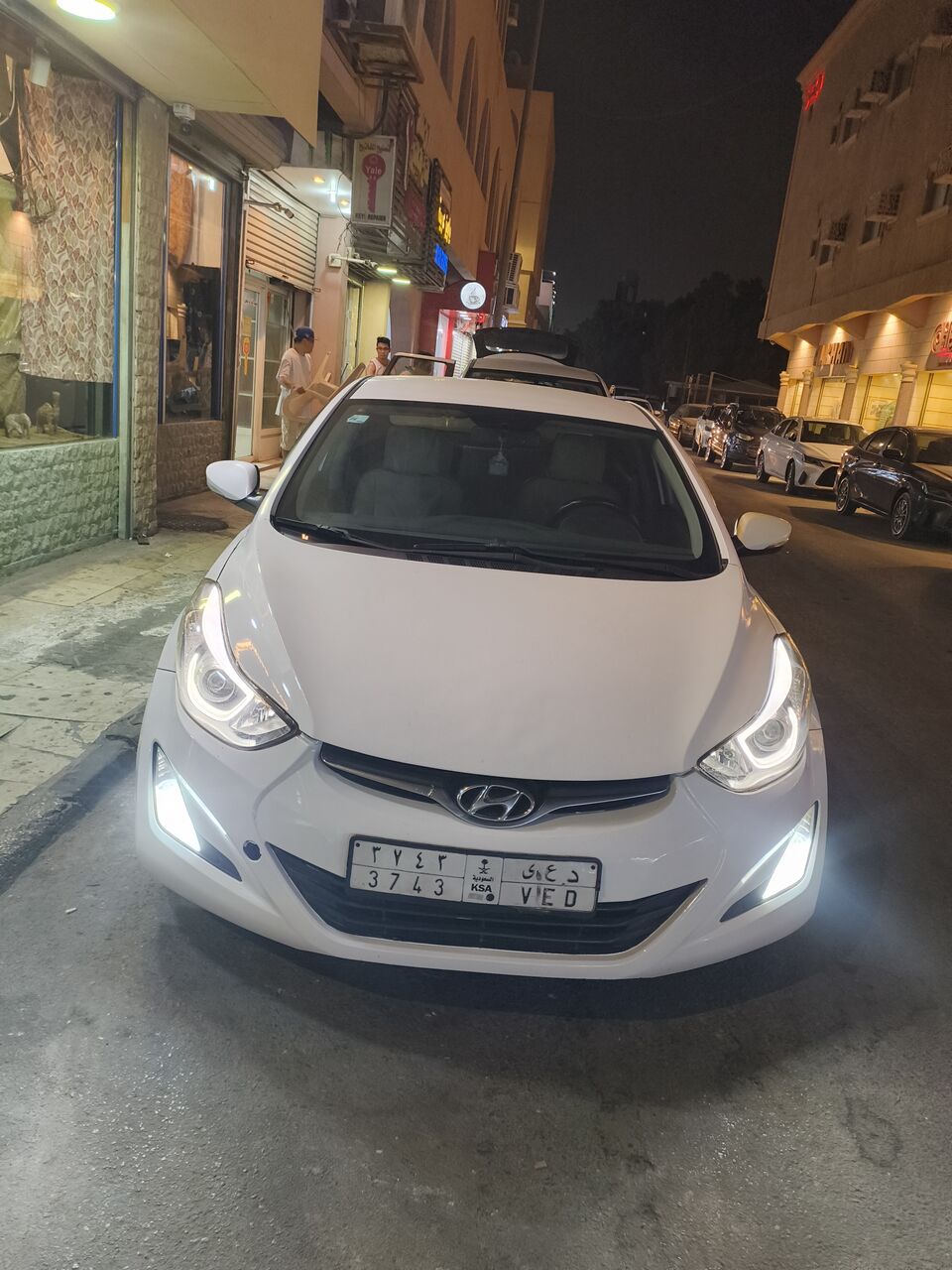 Khobar, Vehicles, Cars & Trucks , SAR 19500,  Hyundai Elantra SE 2.0,  2015,  Automatic,  256000 KM,  Elantra Diesel Engine Genuine  Model White