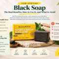 USD 15,  Raw African Black Soap: Benefits, How To Use It