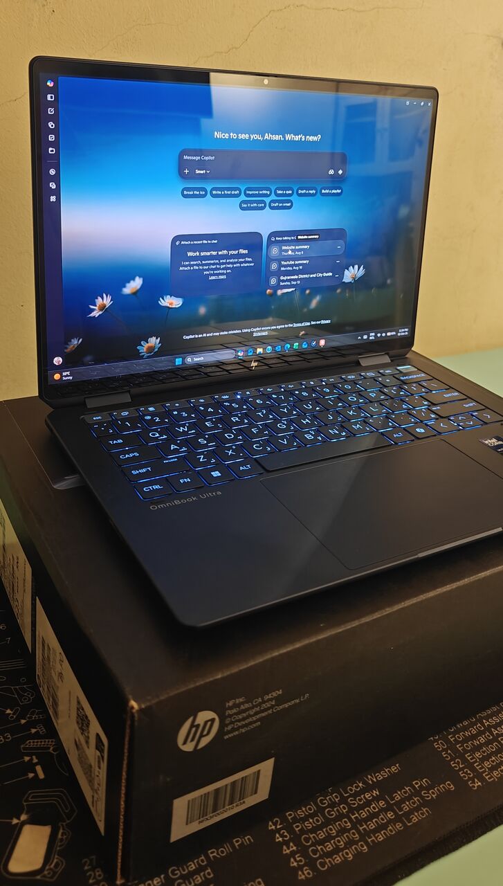 Jeddah, Electronics, SAR 1,  HP OmniBook Ultra Flip 14 Core Ultra 9 / 32GB / 1TB / OLED Touch