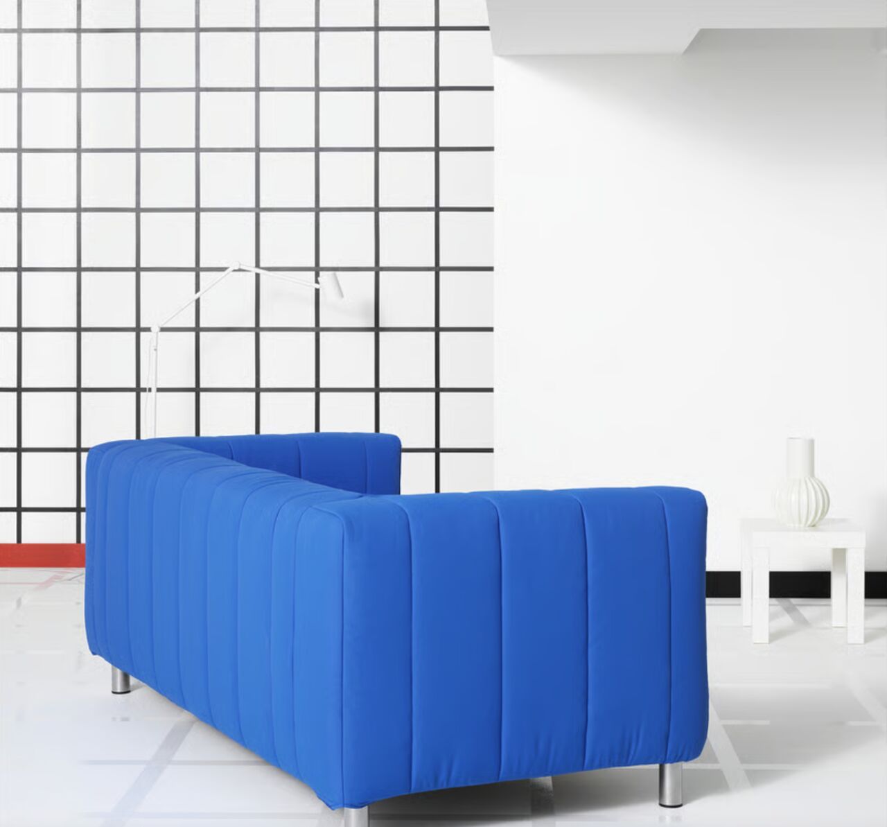 Al Rawdah, Furniture, SAR 1200,  IKEA KLIPPAN SOFA (BLUE)