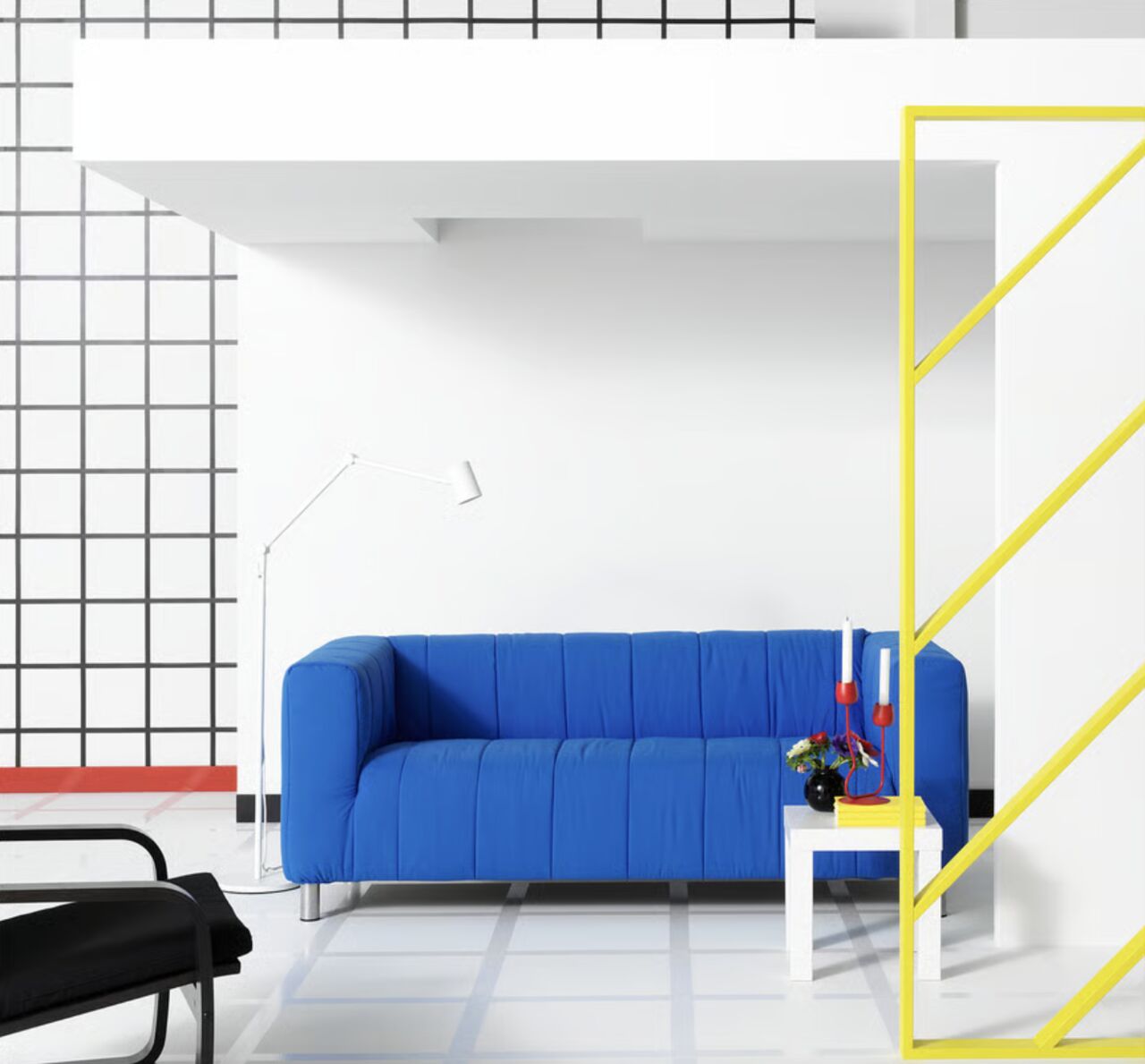 Al Rawdah, Furniture, SAR 1200,  IKEA KLIPPAN SOFA (BLUE)