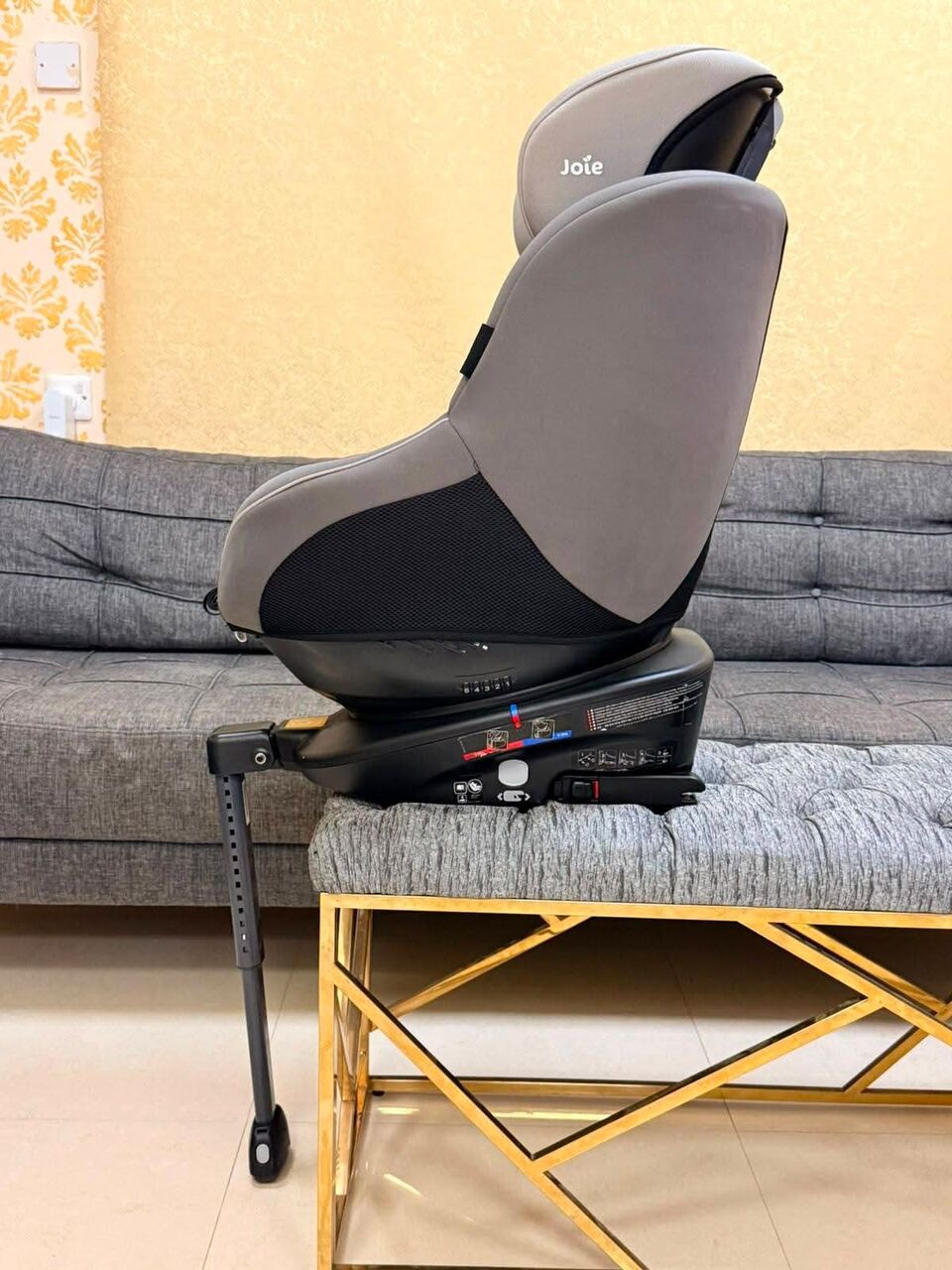 Jeddah, Baby & Kid Stuff, SAR 700,  Joie (UK Brand) Baby Comfortable Car Seat 360 Rotateable With Iso Fix Base