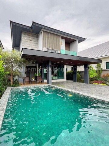 Bangkok, Real Estate For Sale, THB 8990000,  4 BR,  73 Sq. Feet,  พูลวิลล่า2 ชั้น สไตล์โมเดิร์น ตกแต
