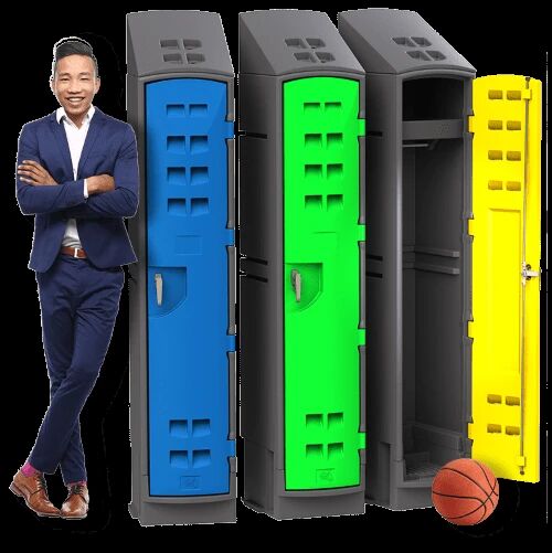 New York, Furniture, Save Wall Space Using Compact Mini Lockers