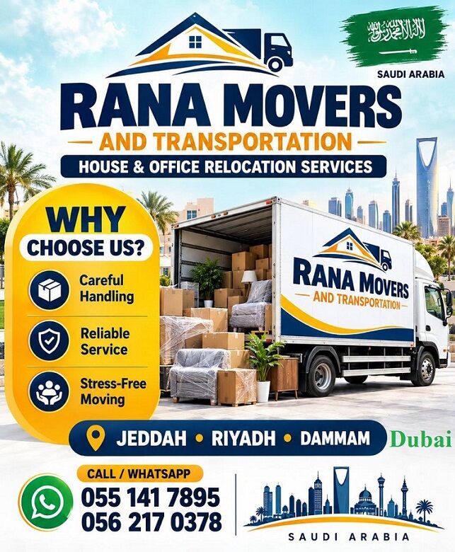 Jeddah, Relocation, Best Jeddah To Dubai & All Over The UAE House & Office Hold Items Shifting Services.