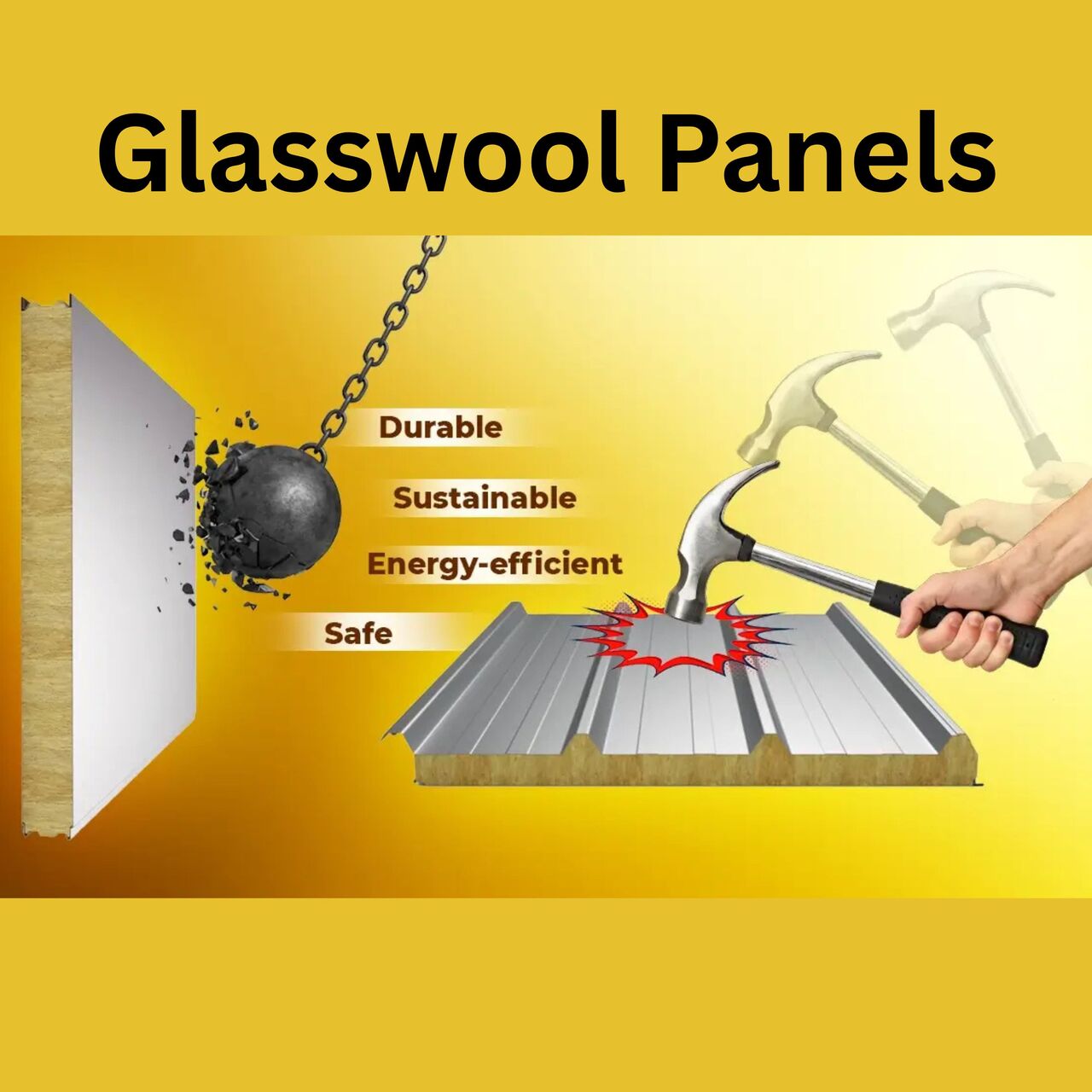 Greater Noida, Construction, Glass Wool Panels Manufacturer In India | EPACK Prefab