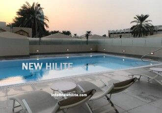 Salmiya, Apartments, Flats, Houses & Villas, KWD 1250/month,  Furnished,  4 BR,  Sea View Full Floor Four Bedroom Apartment For Rent In Salmiya