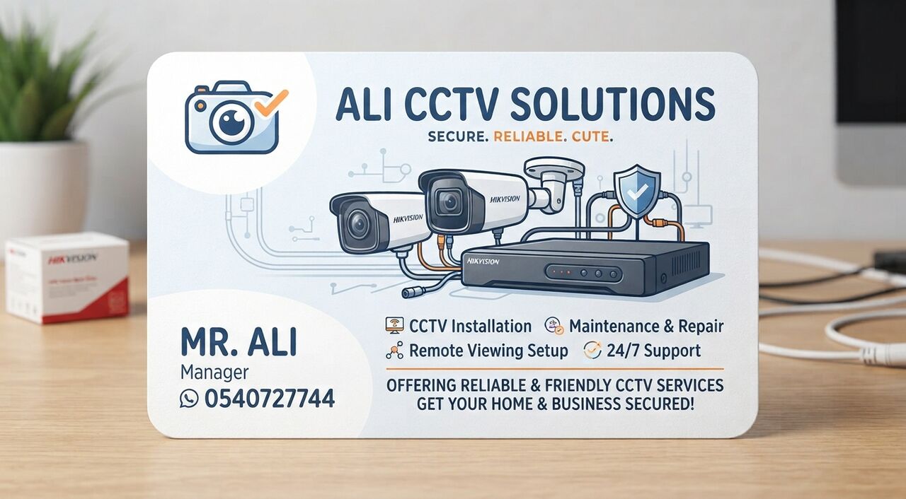 Riyadh, Business, Cctv Cameras Installation