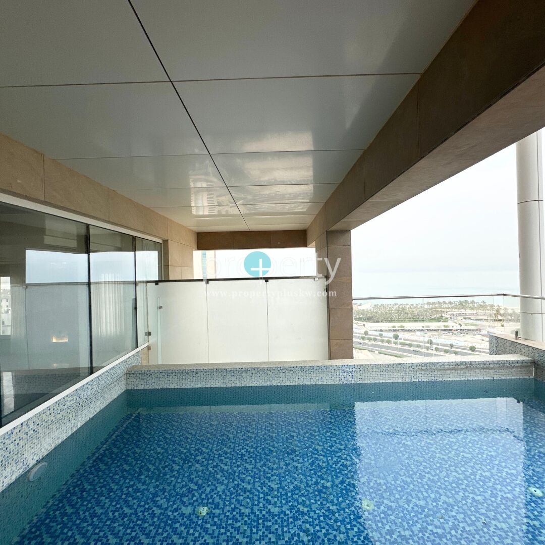 Salmiya, Apartments, Flats, Houses & Villas, KWD 6000/month,  5 BR,  Beautiful Five Bedroom Penthouse For Rent In Salmiya