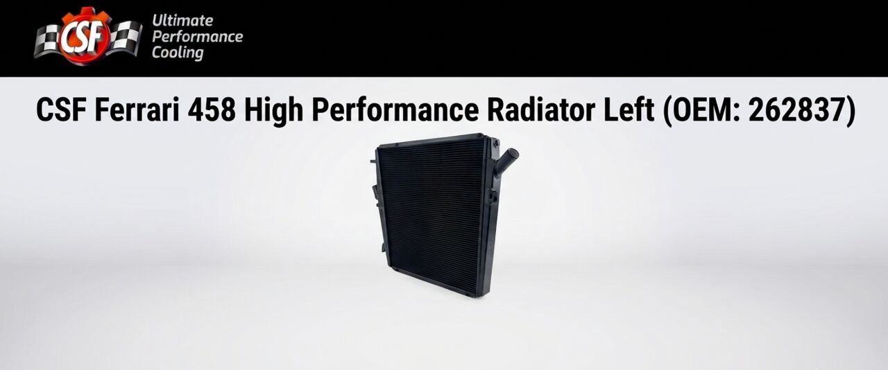 London, Auto Parts, GBP 1668,  CSF Ferrari 458 High Performance Radiator Left