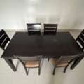 SAR 950,  Dinning Table For 6 With Chairs (4) For Sale