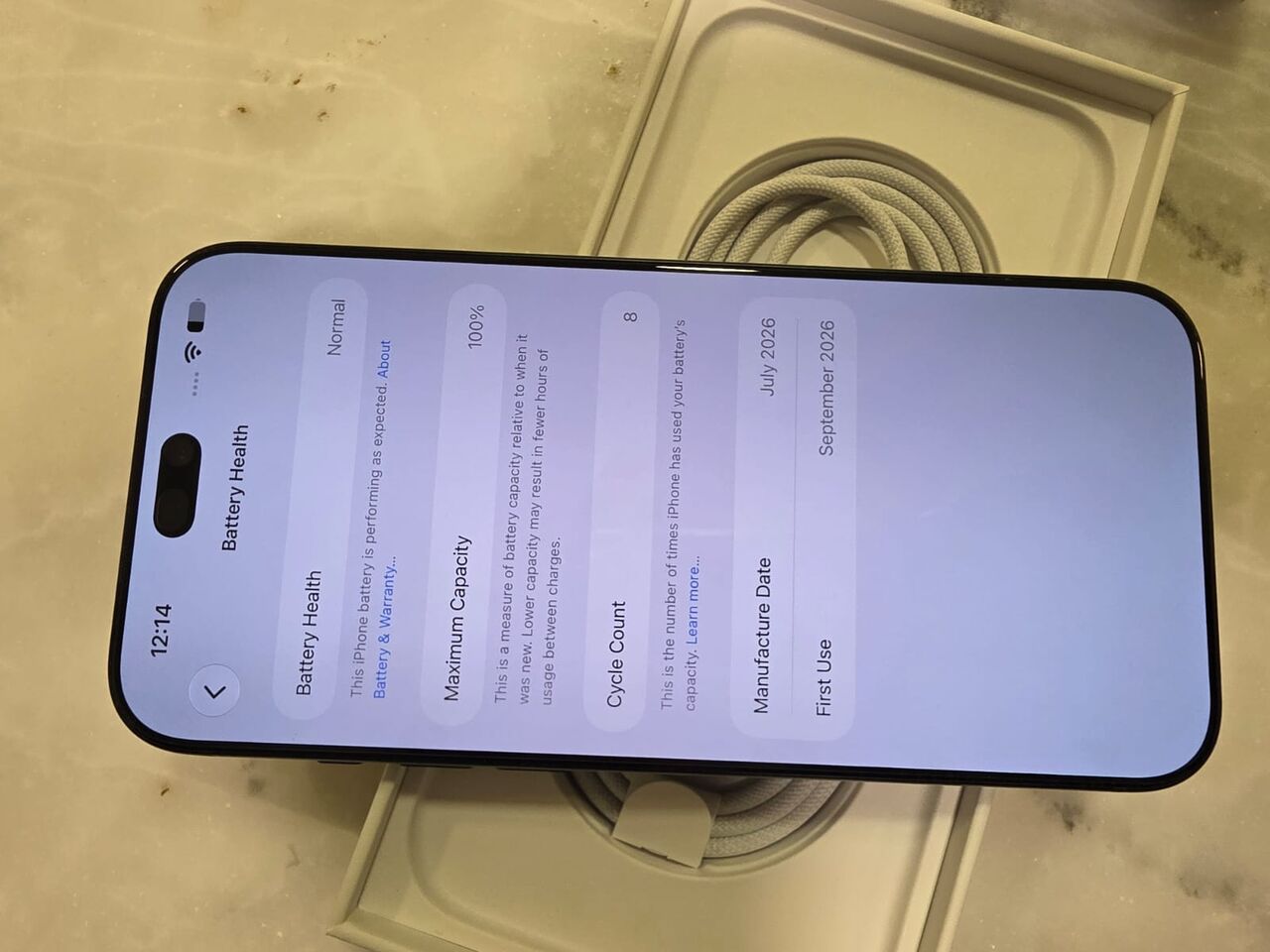 Al Sulaymaniyyah, Mobile Phones, SAR 5800,  Apple IPhone 18 Pro Max 256gb Black