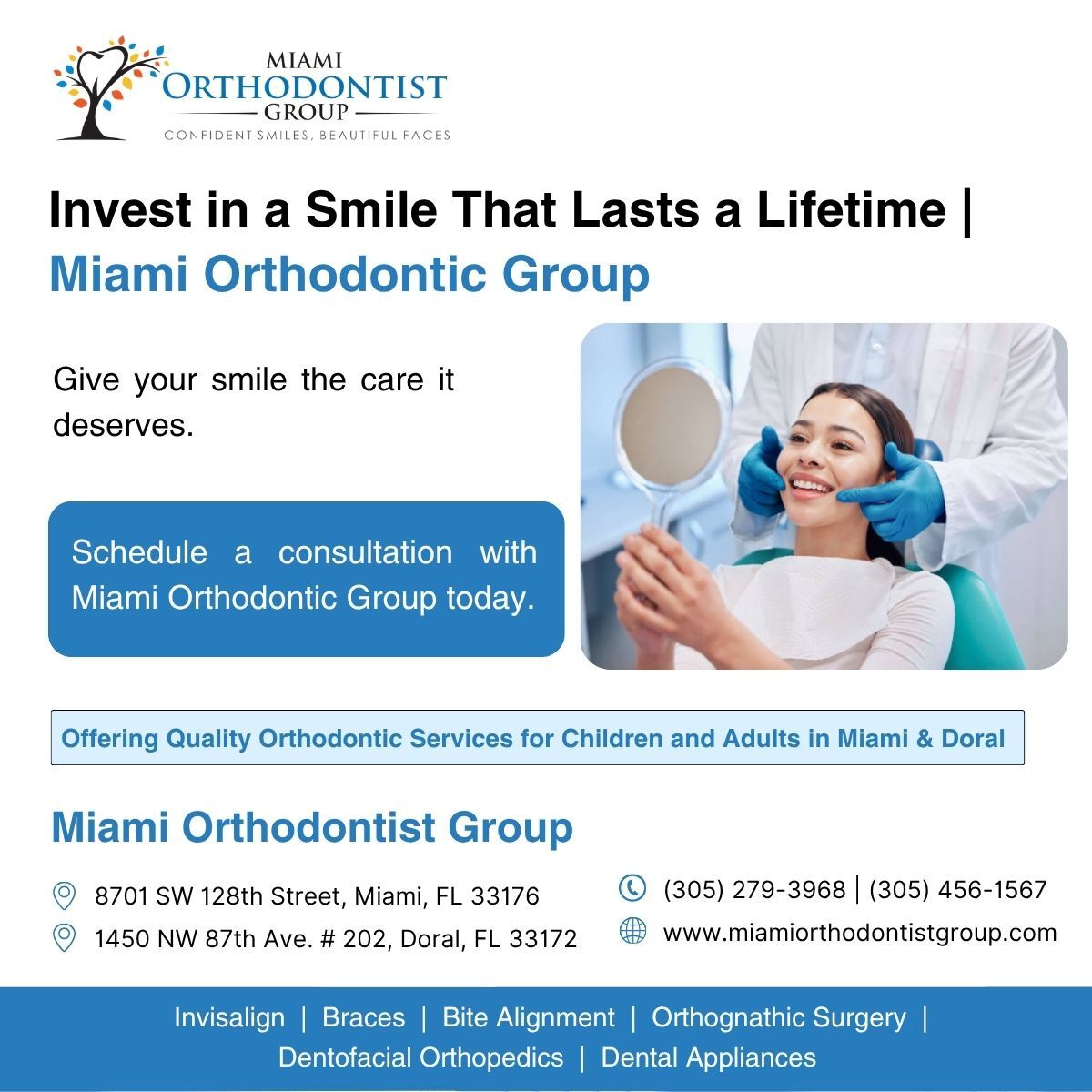 Miami, Dental, Invest In A Smile That Lasts A Lifetime | Miami Orthodontic Group