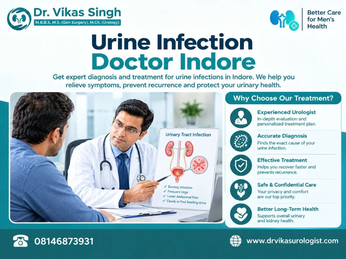 Indore, Health, When Persistent UTI Symptoms Need A Urologist