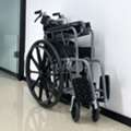 USD 32,  Lightweight Wheelchair Carbon Steel Adult Sport Portable Foldable Manual Wheelchair