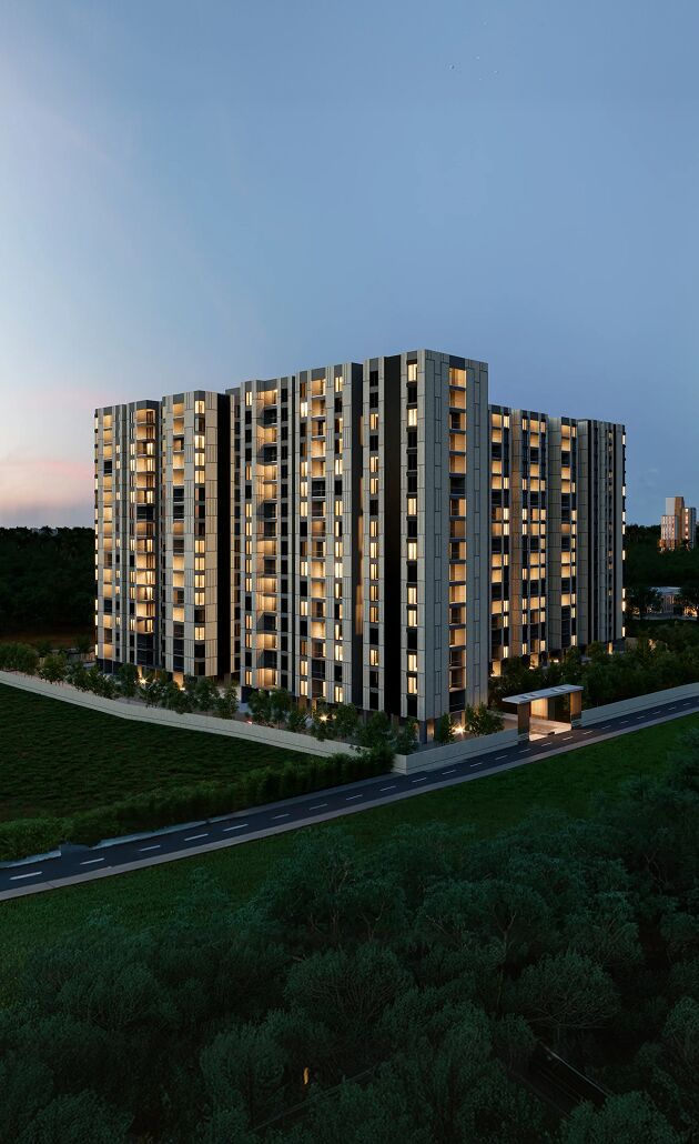 Chennai, Sublets, INR 14000000/month,  4 BR,  8072668 Sq. Feet,  Ramaniyam Sai Aranya &ndash; Apartments In Nerkundram