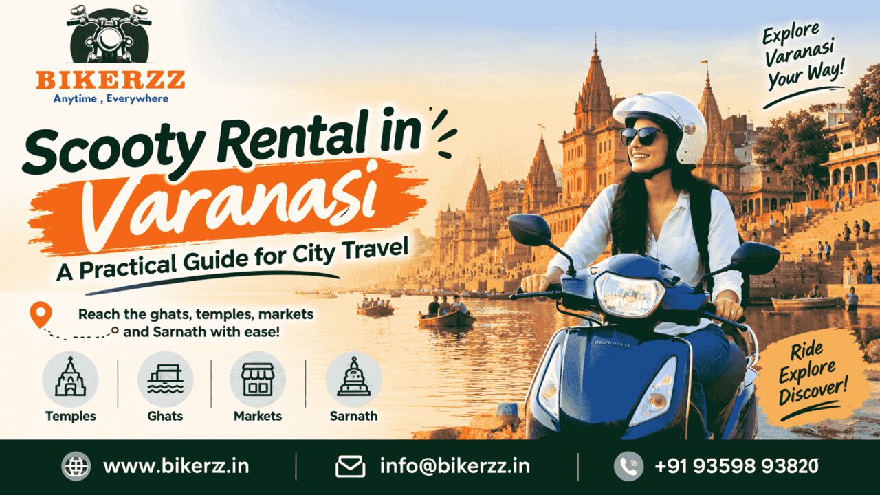 Lucknow, Automotive, Scooty Rental In Varanasi: A Practical Guide For City Travel