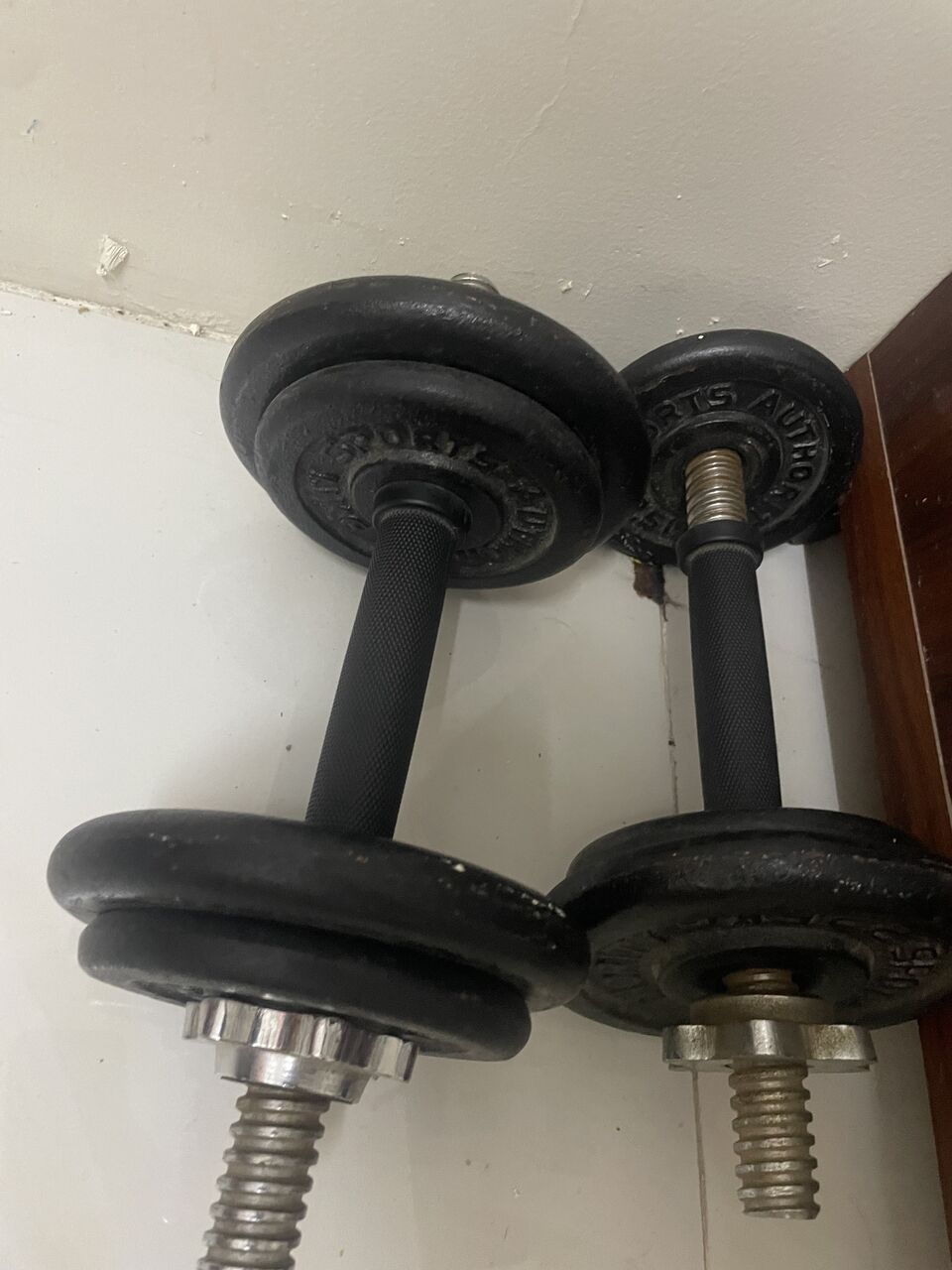 Dammam, Heavy Equipment, SAR 100,  I Would Like To 18kg +18 Kg Two Pcs Of Gym Dumbbells