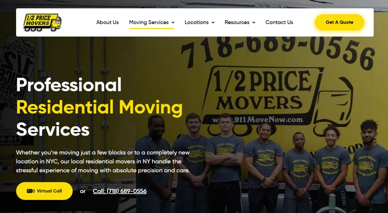 New York, Labor/Moving, Affordable Packing Services In NYC | 1/2 Price Movers