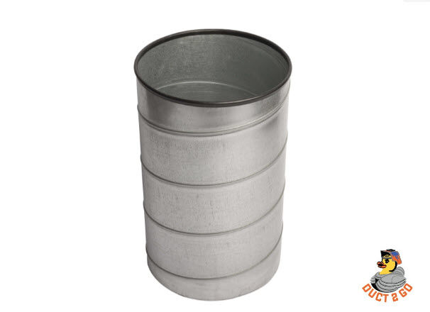 New York, Wholesale Products, Galvanized Spiral Trash Can | Durable Metal Waste Bin