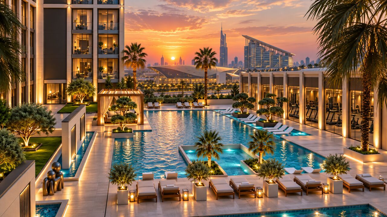 Dubai, Real Estate For Sale, AED 770118,  Studio,  32 Sq. Meter,  Binghatti Starfall &mdash; Residences With An On-site Observatory In Al Jaddaf!