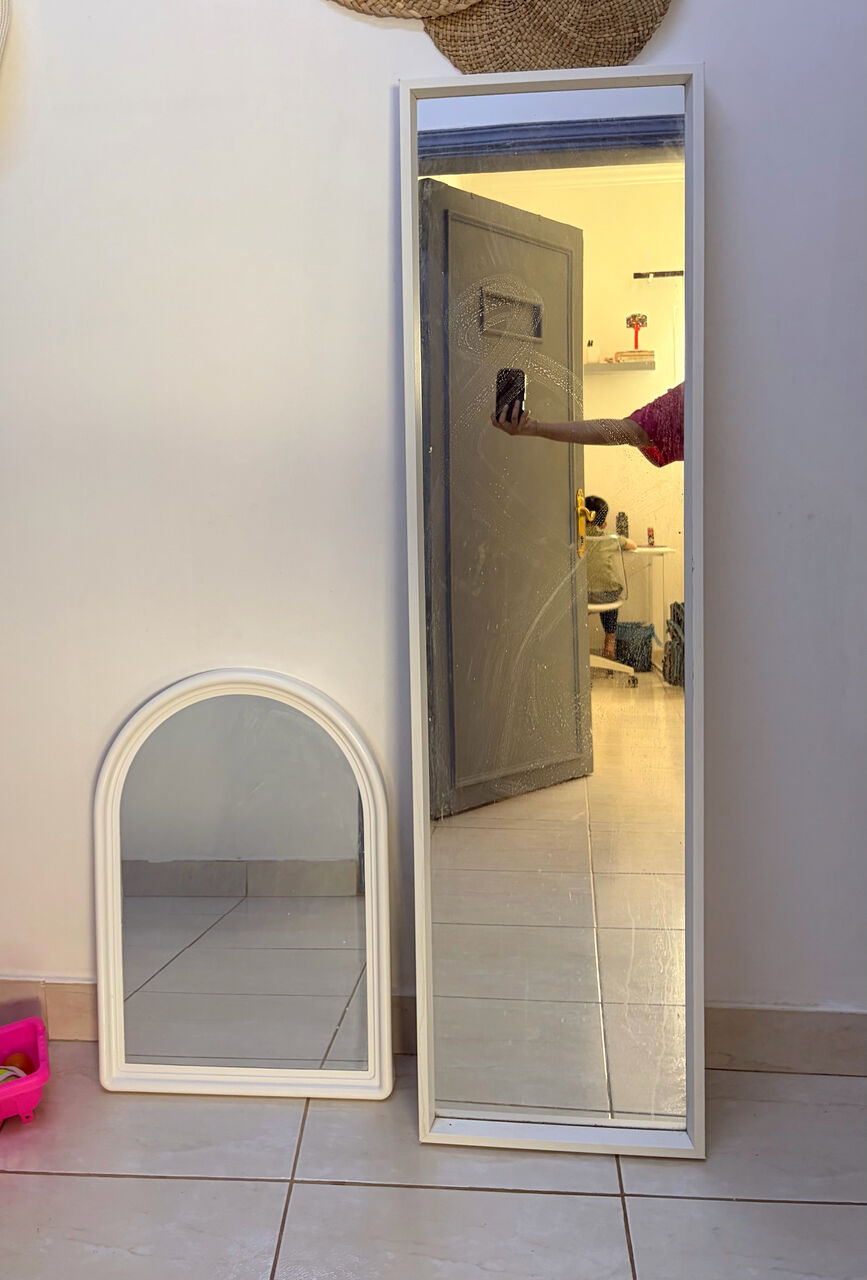 Al Malaz, Appliances, SAR 110,  Long Mirror From Ikea And A Short  Mirror