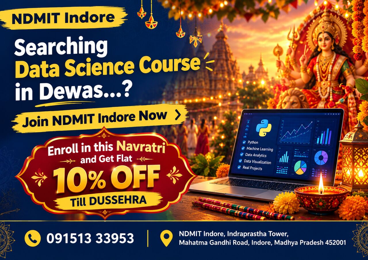 Indore, Lessons Offered, 🎉 Navratri Special Offer – Apne Career Ko Do Data Science Ka Tadka! 🚀