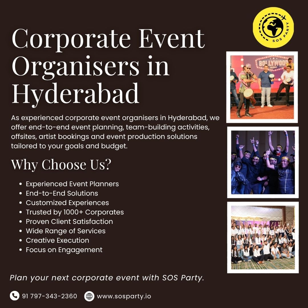 Hyderabad, Event Planning, Corporate Event Planner In Hyderabad