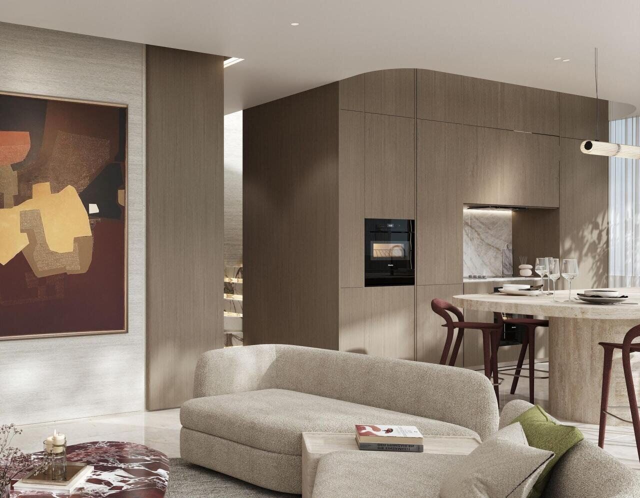 Dubai, Real Estate For Sale, AED 1381110,  1 BR,  54 Sq. Meter,  Rabdan Avenue &mdash; Residences In Meydan Just 10 Minutes From Downtown Dubai!