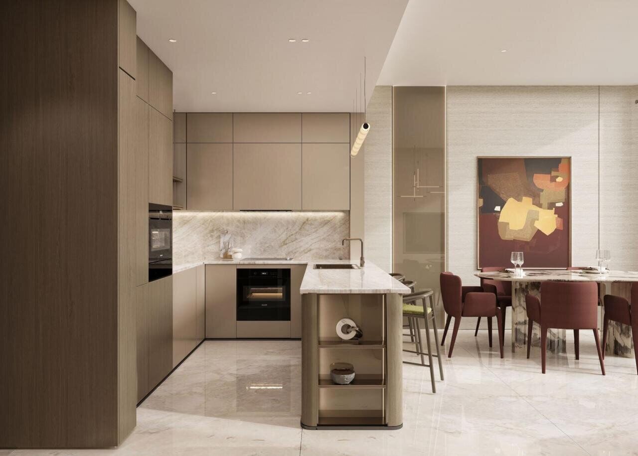 Dubai, Real Estate For Sale, AED 1381110,  1 BR,  54 Sq. Meter,  Rabdan Avenue &mdash; Residences In Meydan Just 10 Minutes From Downtown Dubai!