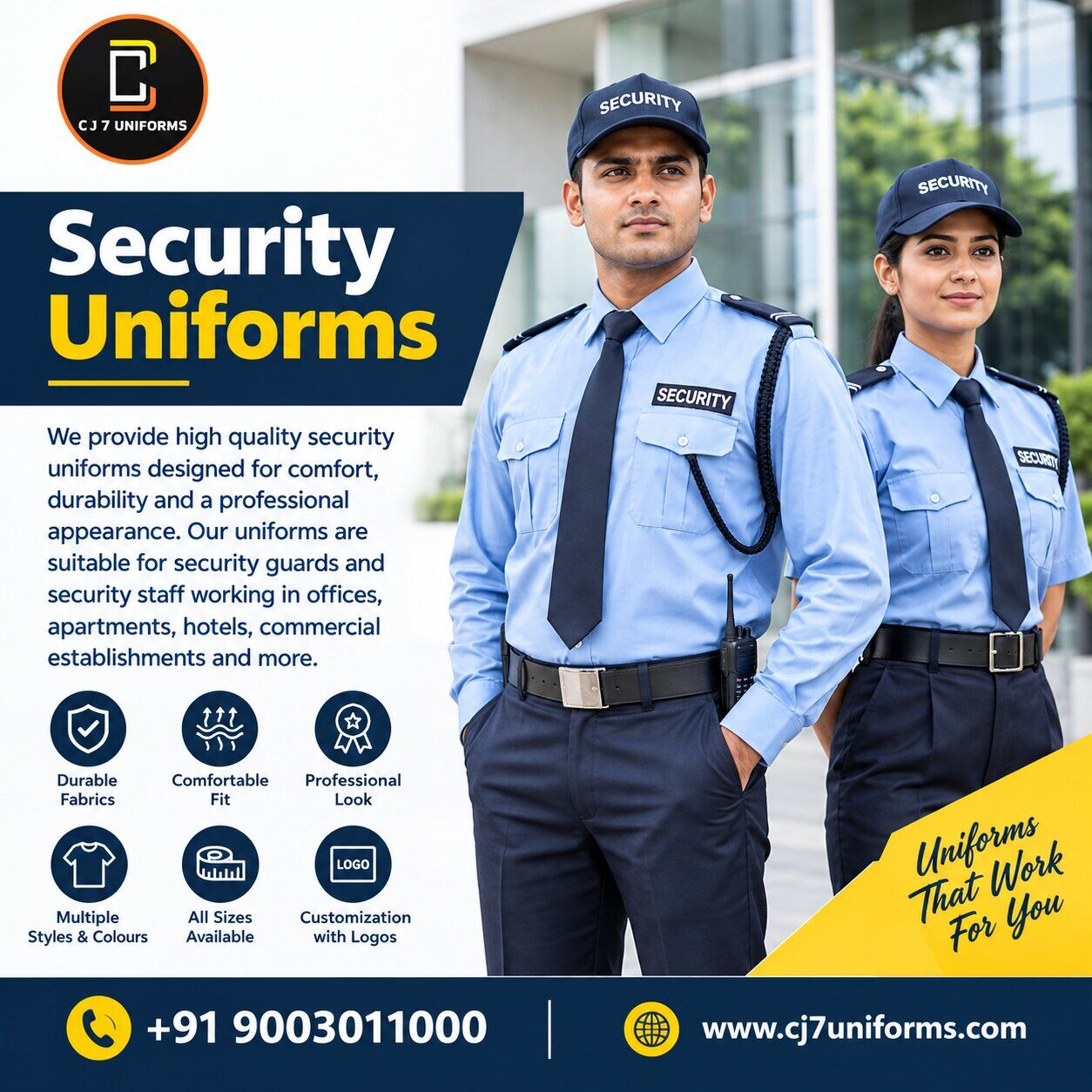Chennai, Clothing & Accessories, INR 500,  Security Uniforms In Chennai