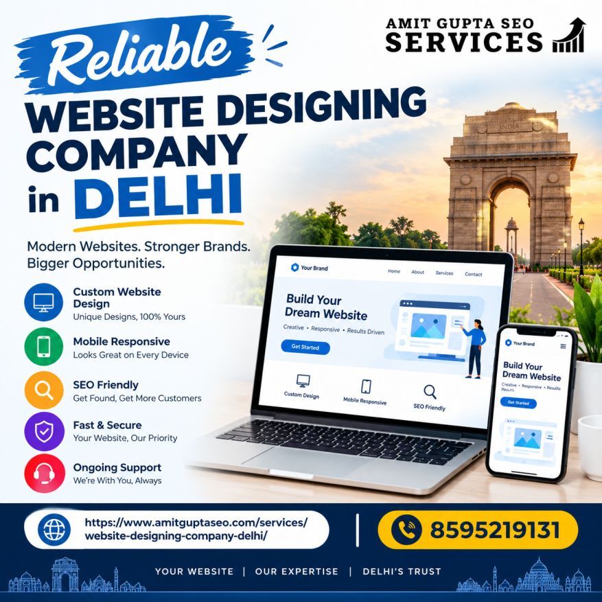 New Delhi, Web Design & Development, Professional Website Designing Company In Delhi