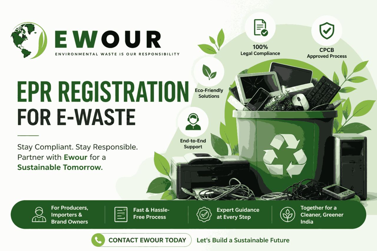 Noida, Recycling, E-Waste Management In India  EPR Registration Information