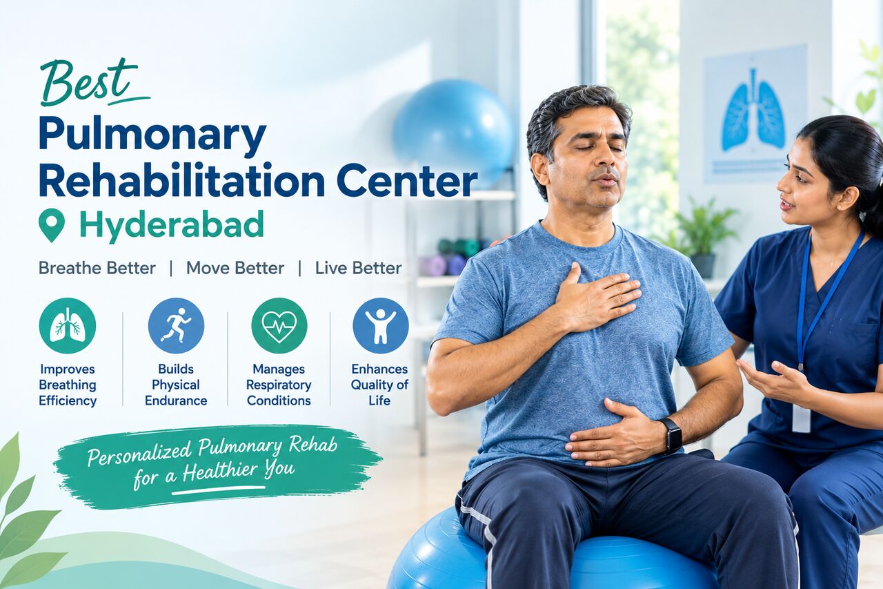 Hyderabad, Health, Best Pulmonary Rehabilitation Center Hyderabad