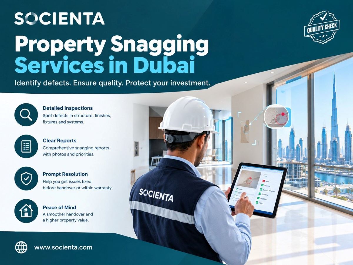 Dubai, Real Estate, Expert Defect Checks Before Property Handover In Dubai