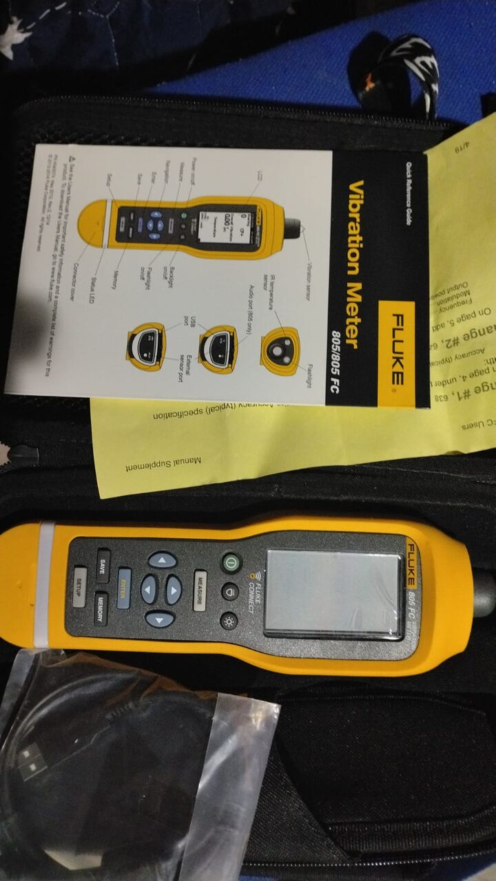 Riyadh, Electronics, SAR 8500,  Fluke 805/805 FC Vibration Meter