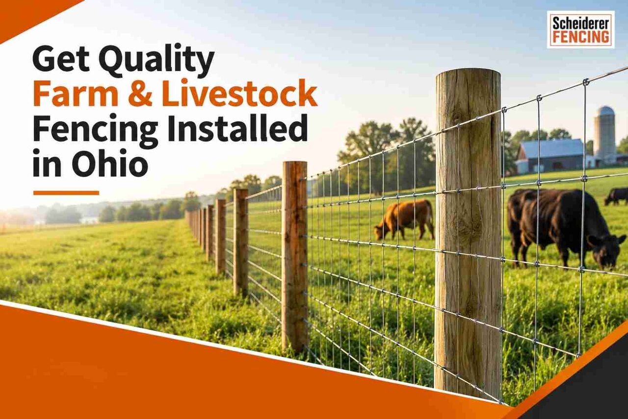 New York, Construction, Get Quality Farm & Livestock Fencing Installed In Ohio