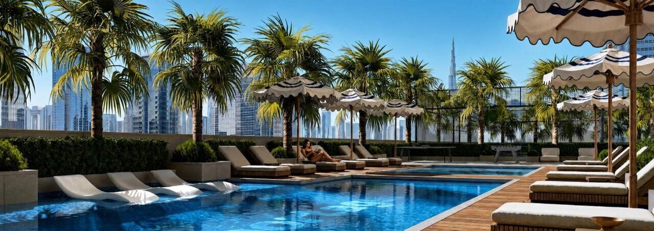 Dubai, Real Estate For Sale, AED 1582560,  1 BR,  48 Sq. Meter,  Life Among Lagoons And Green Spaces &mdash; Verso In Meydan Horizon!
