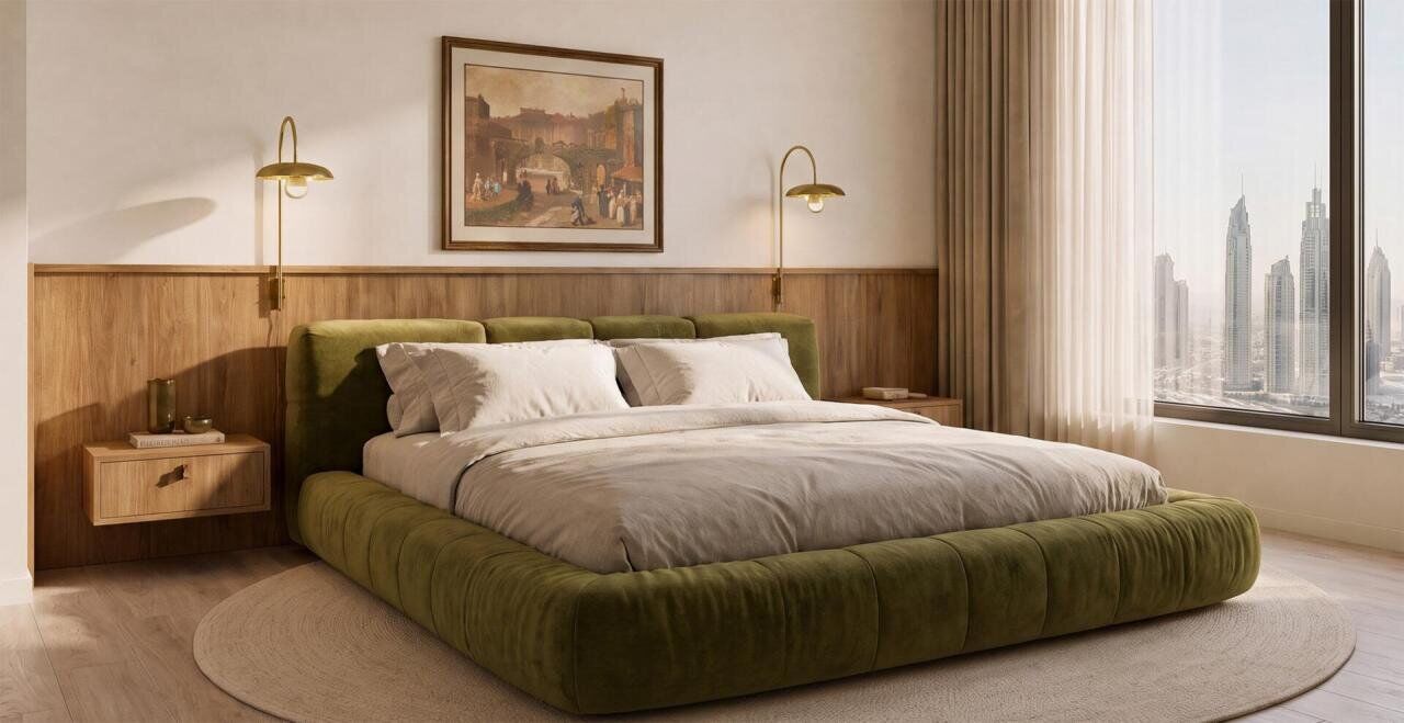 Dubai, Real Estate For Sale, AED 1582560,  1 BR,  48 Sq. Meter,  Life Among Lagoons And Green Spaces &mdash; Verso In Meydan Horizon!