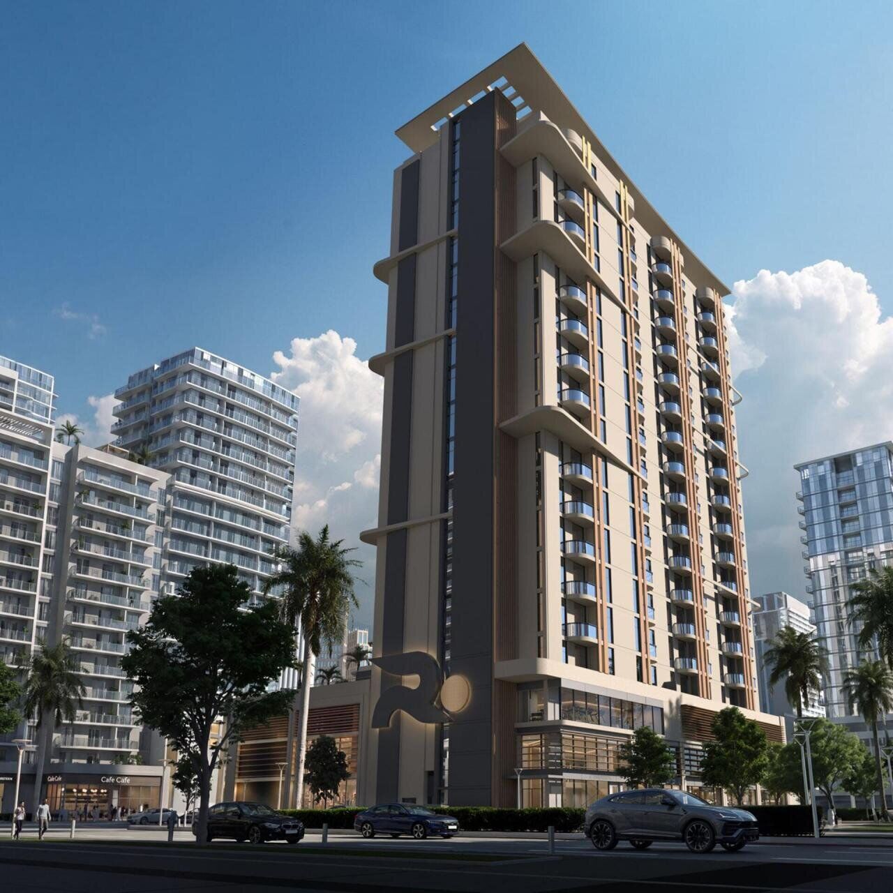 Dubai, Real Estate For Sale, AED 1582560,  1 BR,  48 Sq. Meter,  Life Among Lagoons And Green Spaces &mdash; Verso In Meydan Horizon!