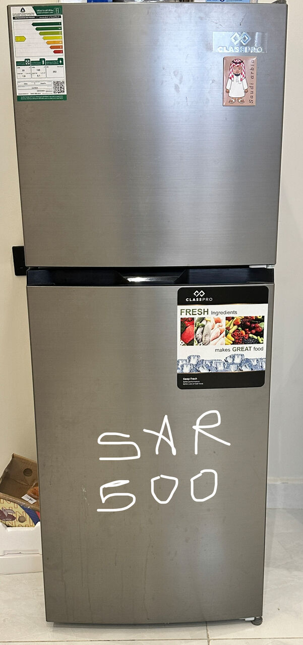 Al Muruj, Appliances, SAR 500,  Refrigerator Used Only 1 Year