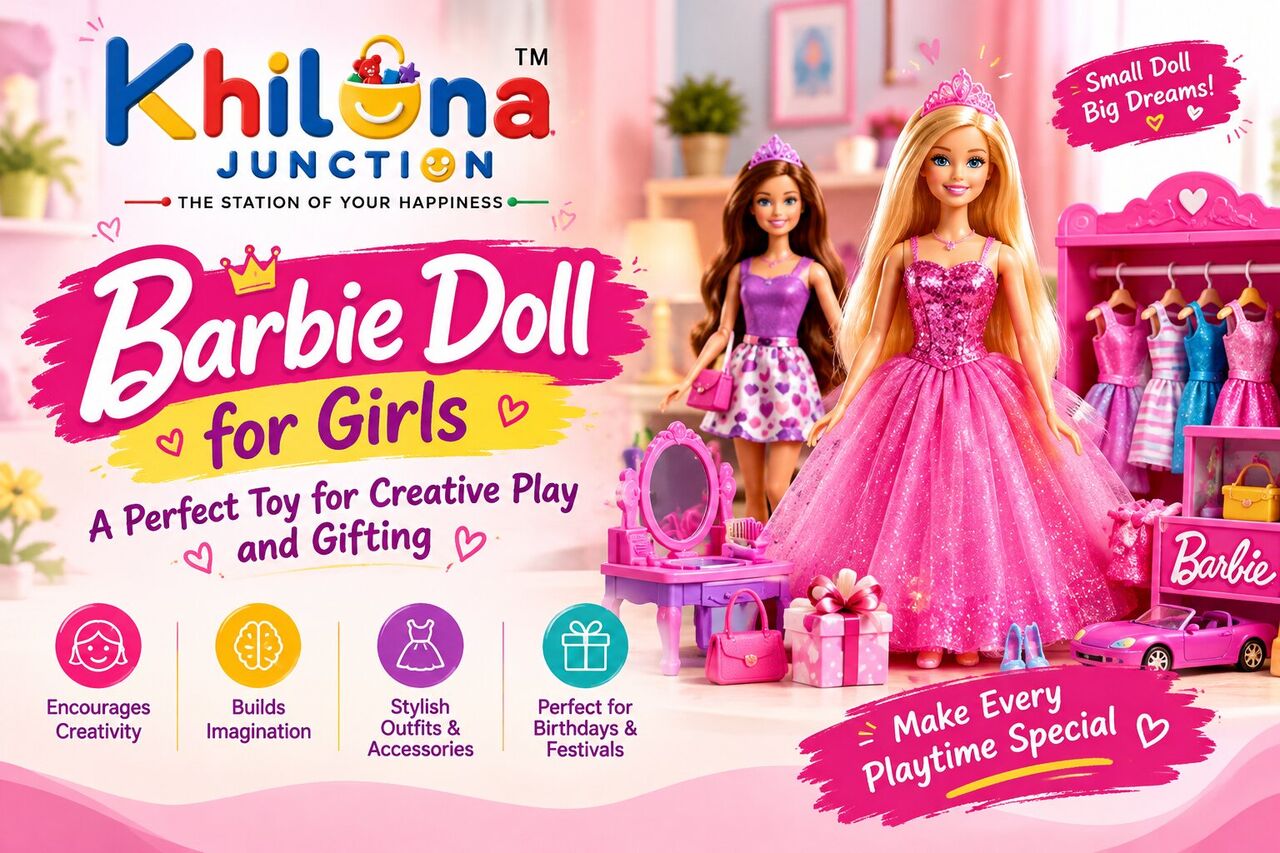 Rohini, Toys & Games, INR 599,  Barbie Doll For Girls &ndash; A Perfect Toy For Creative Play And Gifting