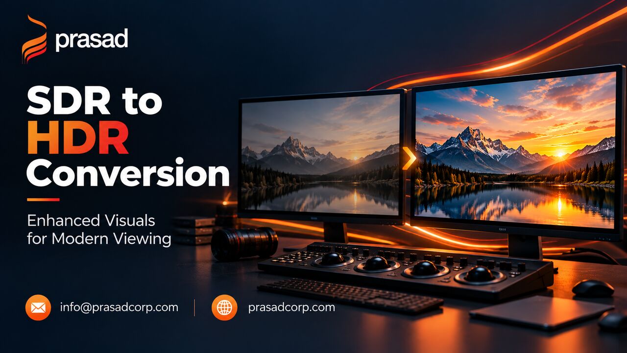 Chennai, Technical, SDR To HDR Conversion Services For Films And Videos In Chennai