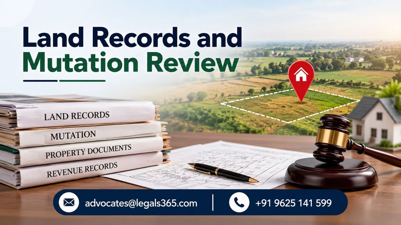 Ghaziabad, Legal, Why Is Land Records And Mutation Review Important Before Buying Property In India?